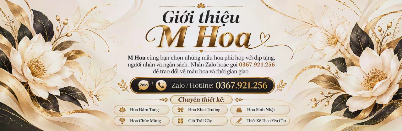 Ảnh bìa Shop hoa tươi Xã Ngãi Tứ Vĩnh Long - Tư vấn hoa theo từng dịp